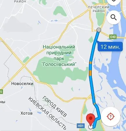 Гостьовий будинок двухместный номер 1, с отдельной ванной коттеджный городок чапаевка, голосеевкий район *